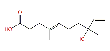 (E)-8-Hydroxy-4,8-dimethyl-4,9-decadienoic acid
